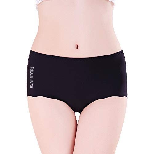 Women's Ice Silk Blend Invisible Lines No Show Hipster Panty (Pack of 3)