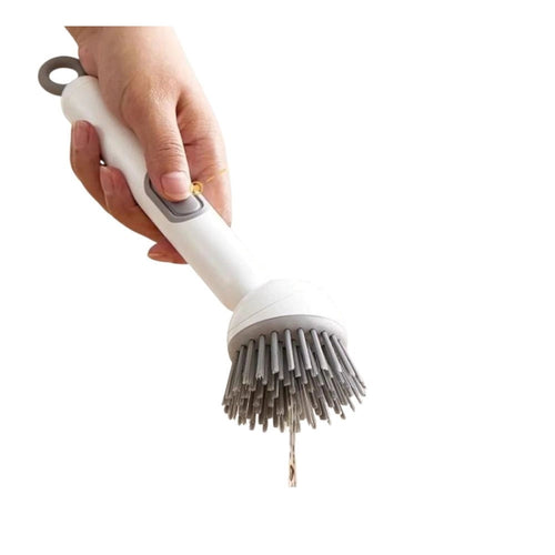 Electric Liquid Soap Dispensing Cleaning Brush - main view