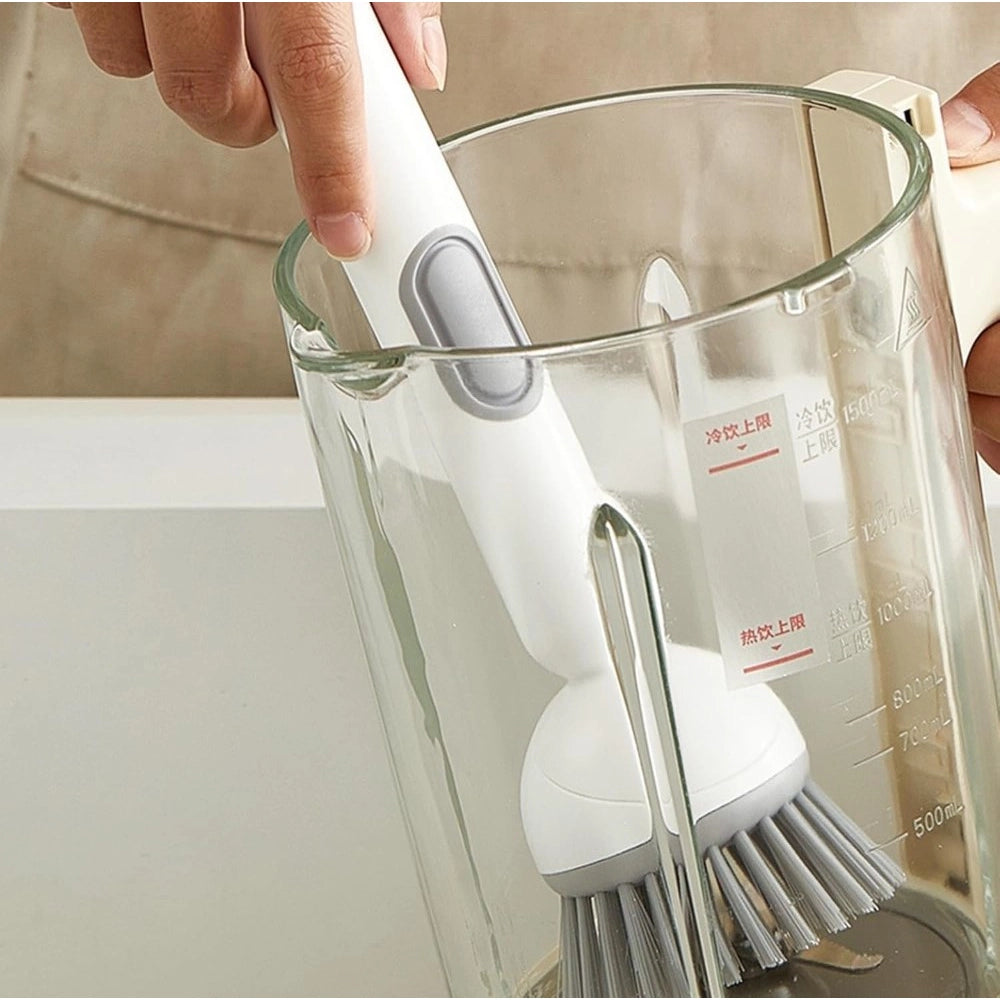 Electric Liquid Soap Dispensing Cleaning Brush - view 4